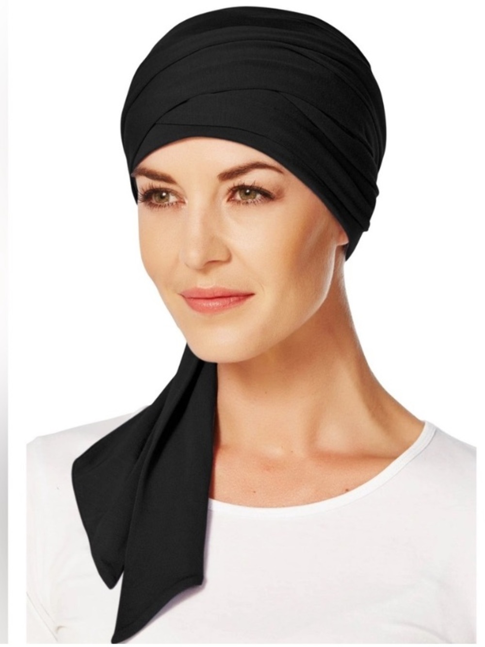 Christine Headwear - Mantra Long Scarf in Black NWT